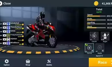 速度竞赛摩托车视频截图